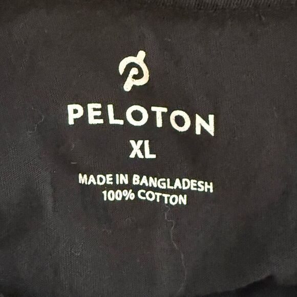 Peloton Century Black Short Sleeve Tee - Women’s US XL - Picture 5 of 5